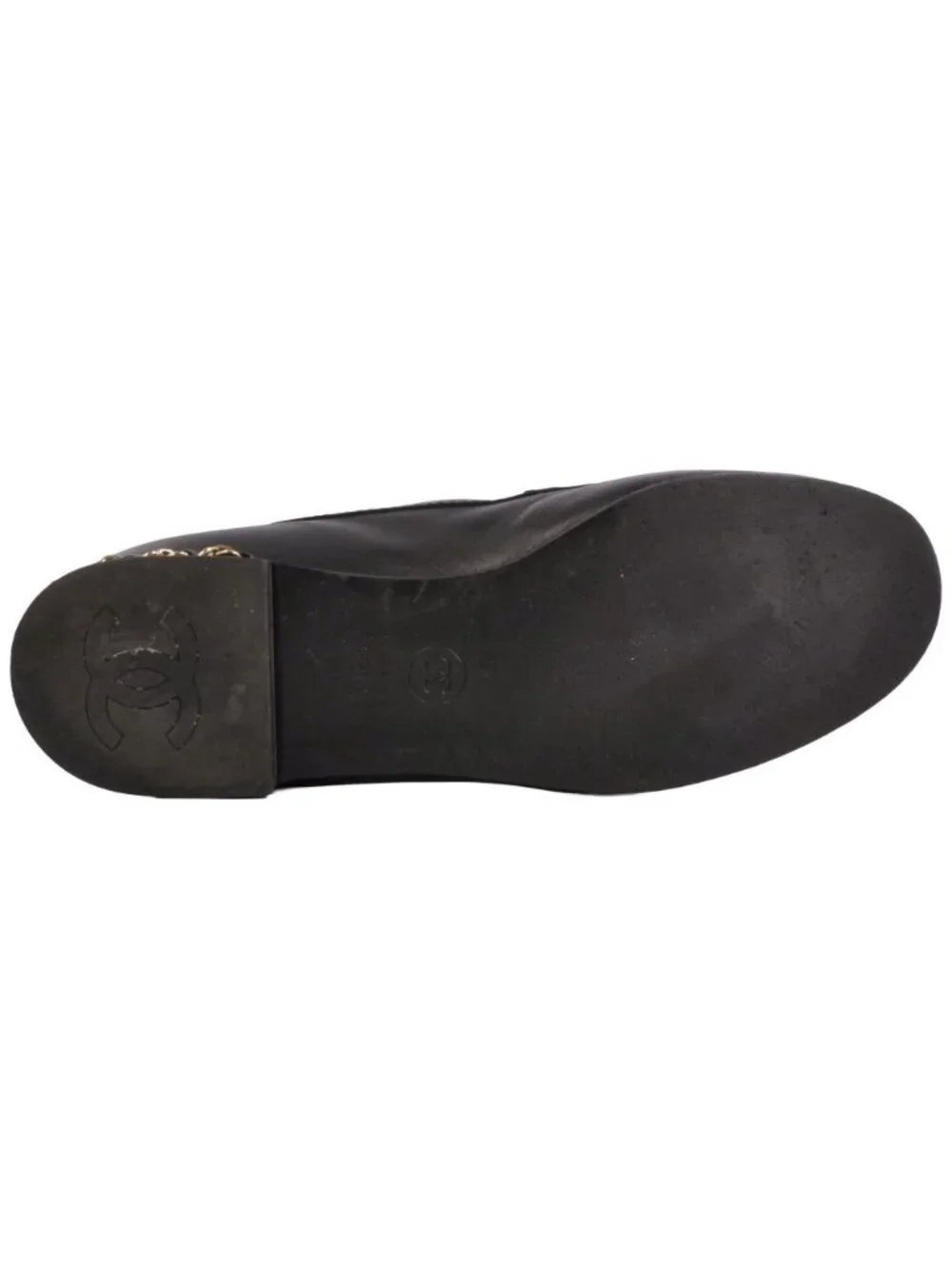 Chanel Loafers Moccasins CC Logo Chain